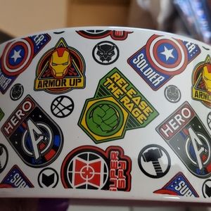 Classic AVENGERS Dog Bowl